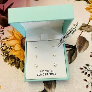 2 for $30 🧡 Nanette Lapore Gold Earrings with Cubic Zirconia